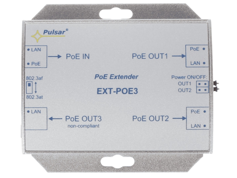 Extender/Rozgałęźnik Pulsar EXT-POE3